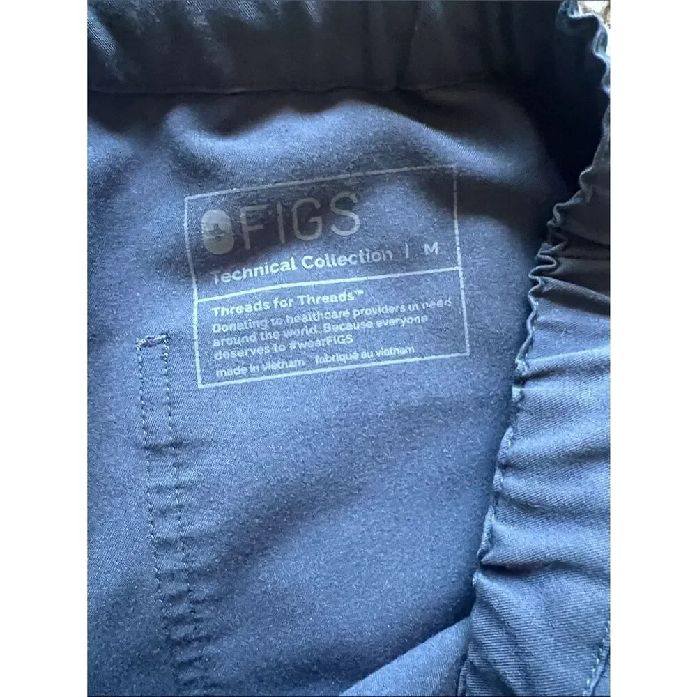 EUC FIGS Scrub Pants PO 2314 Night Sky in Size M
